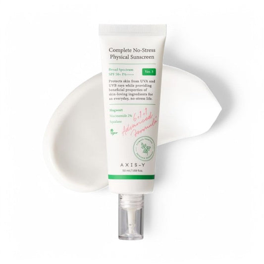 AXIS - Y Complete No-Stress Physical Sunscreen (V3) OTC Version 50ml
