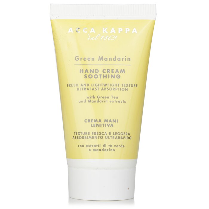 Acca Kappa Green Mandarin Hand Cream 013205 75ml/2.5oz