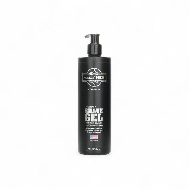 Agadir Argan Oil Agadir Men Invisible Shave Gel - Oud Wood 008011 473ml/16oz