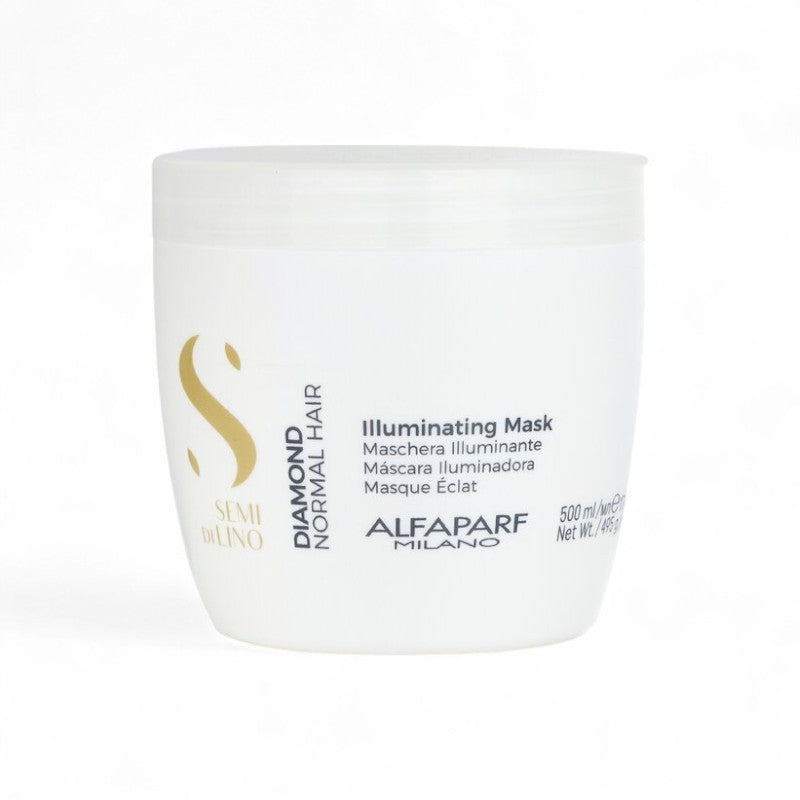AlfaParf Semi Di Lino Diamond Illuminating Mask (Normal Hair) PF016450 500ml/17.4oz