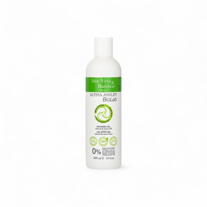 Alyssa Ashley Biolab Aloe Vera &amp; Bamboo Shower Gel 965108 300ml/10oz