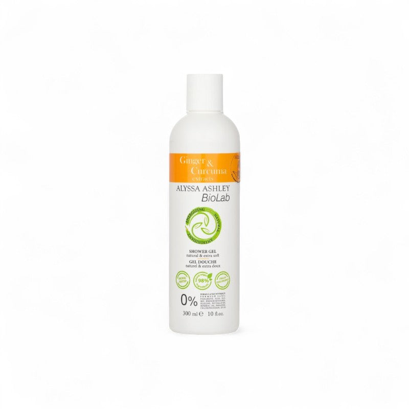 Alyssa Ashley Biolab Ginger &amp; Curcuma Shower Gel 985106 300ml/10oz