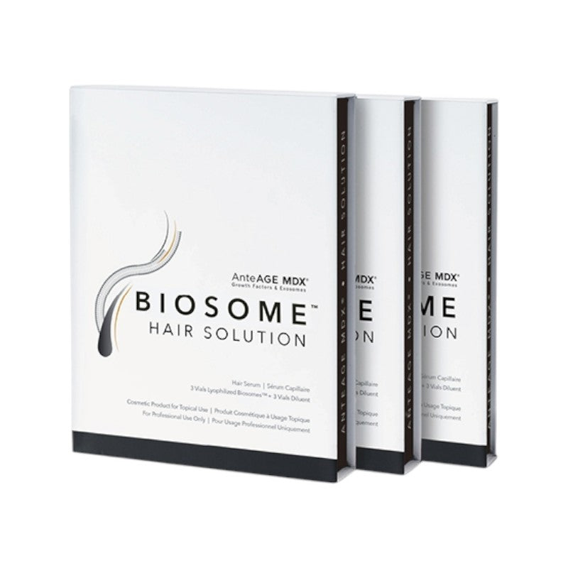 AnteAge MDX Biosome Hair Solution 3 Sets (25B + 5ml Diluent)