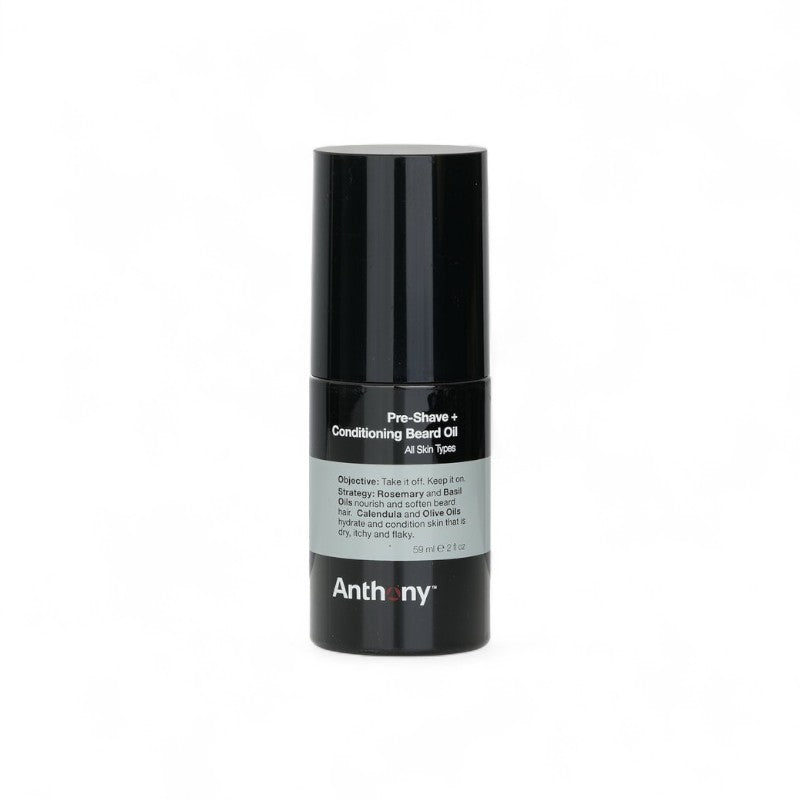 Anthony Logistics For Men Pre-Shave + Conditioning Beard Oil - For All Skin Types 961610 59ml/2oz