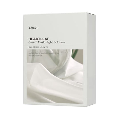 Anua Heartleaf Cream Mask Night Solution Pack Set 25ml x 10 pcs
