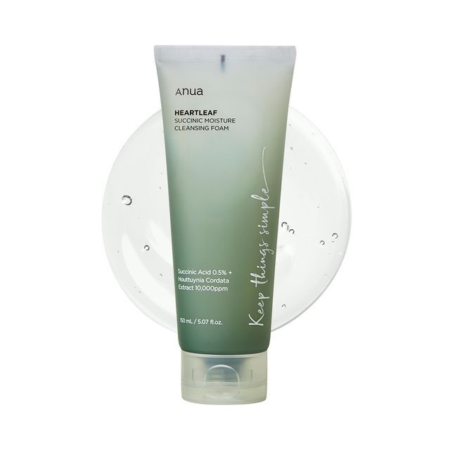 Anua Heartleaf Succinic Moisture Cleansing Foam 150ml