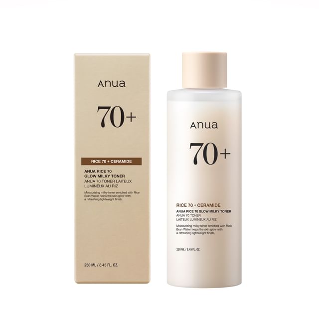 Anua Rice 70 Glow Milky Toner 250ml