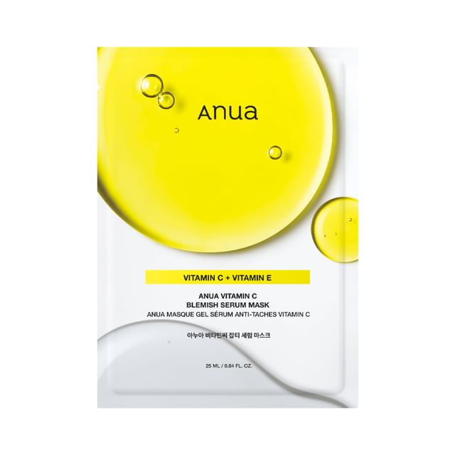 Anua Vitamin C Blemish Serum Mask 2024 Version - 25ml x 1 sheet