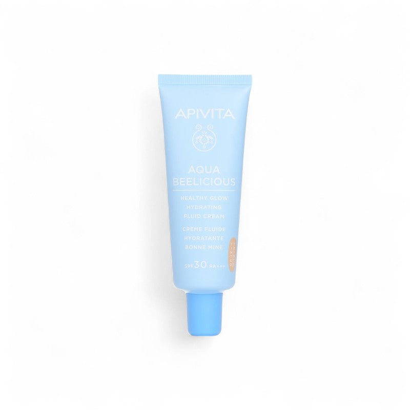 Apivita Aqua Beelicious Healthy Glow Hydrating Fluid Cream Tinted SPF 30 094645 40ml
