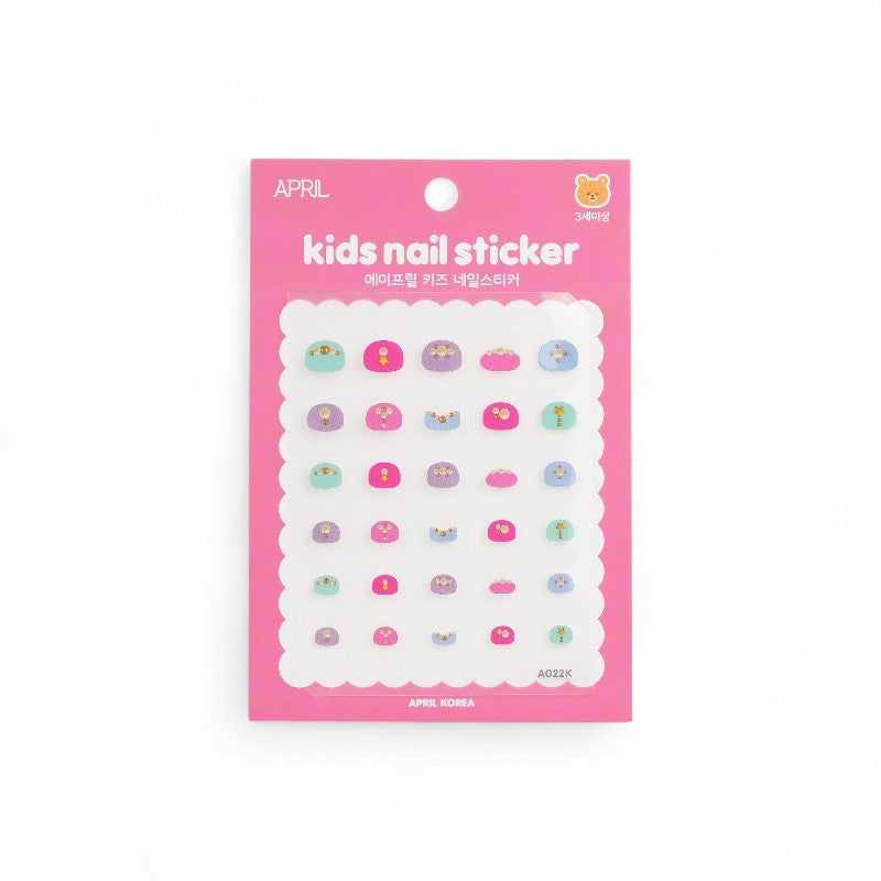 April Korea April Kids Nail Sticker - 