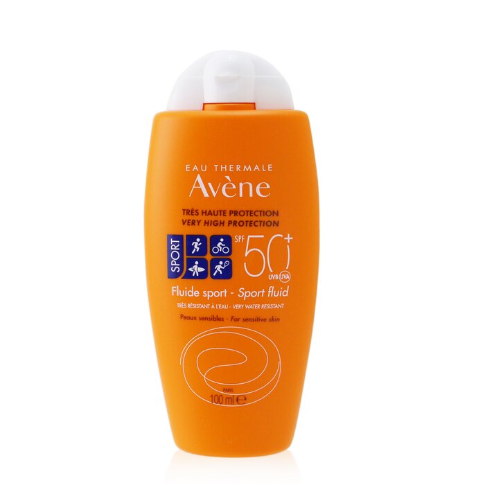 Avene Sport Fluid SPF 50+ (Face &amp; Body) - For Sensitive Skin 10136 100ml/3.4oz