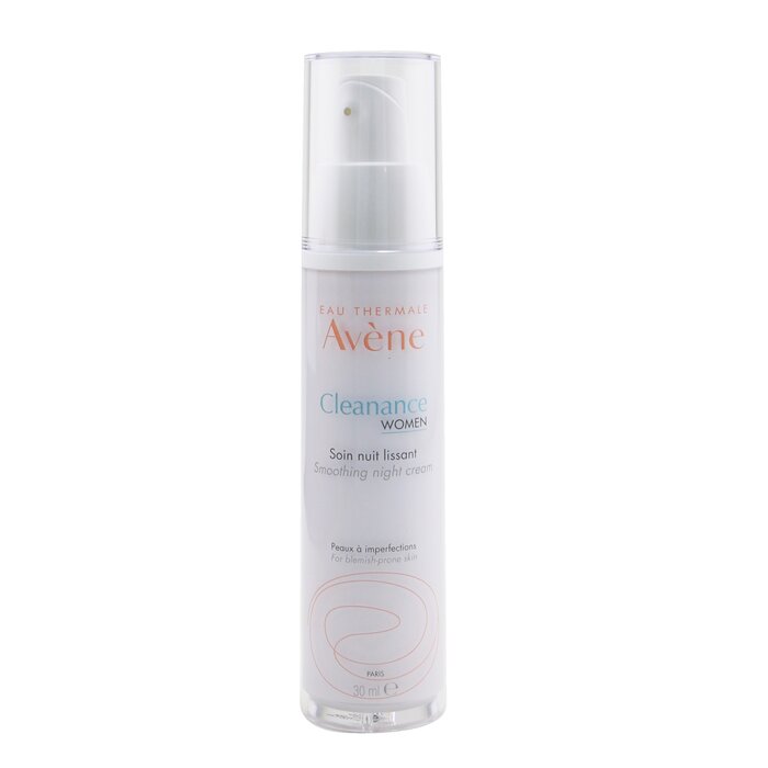 Avene Cleanance WOMEN Smoothing Night Cream - For Blemish-Prone Skin 20558 30ml/1oz