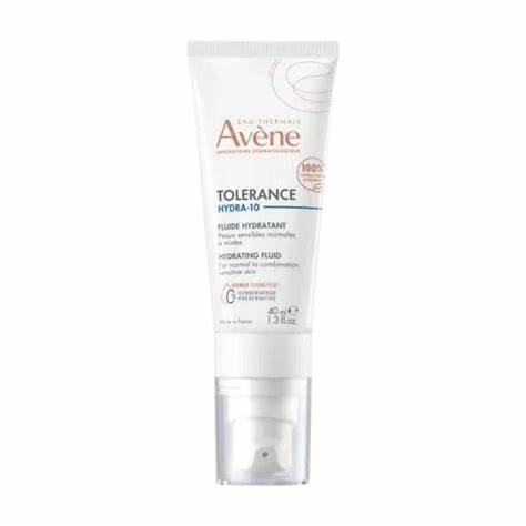 Avene Tolerance Hydra-10 Moisturising Fluid 388299 40ml