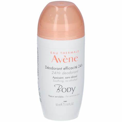 Avene Body Deodorant Efficacite 24H Roll-On 389043 50ml