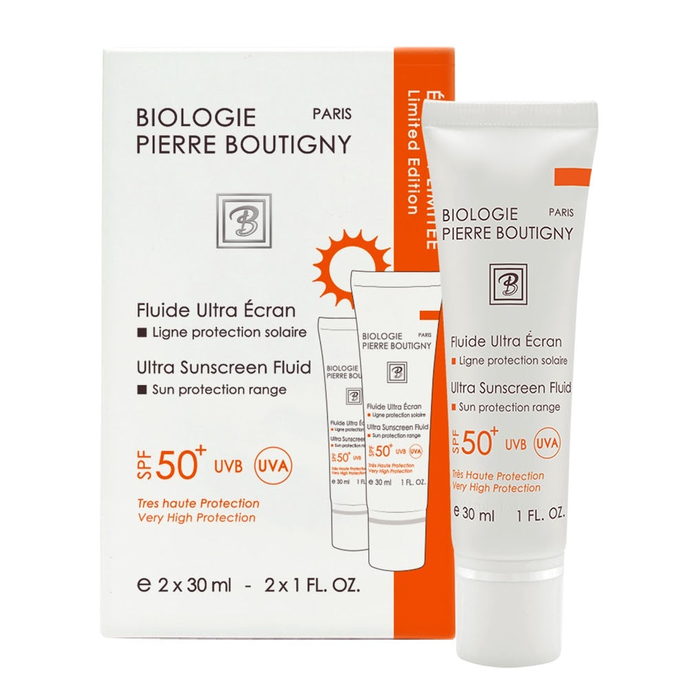 Biologie Pierre Boutigny Ultra Sunscreen Fluid? SPF 50 30ml x 2