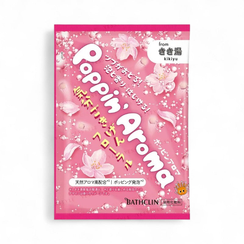 BATHCLIN Poppin Aroma Feel Good Floral Foam Bath Salt 30g