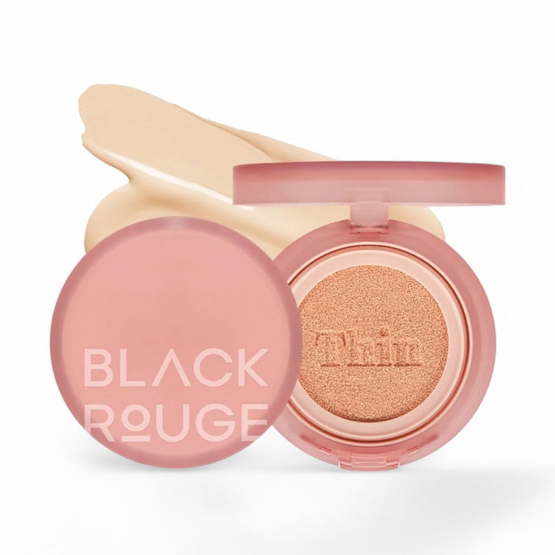 BLACK ROUGE Thin Layer Velour Cushion - 3 Colors VC01 Porcelain