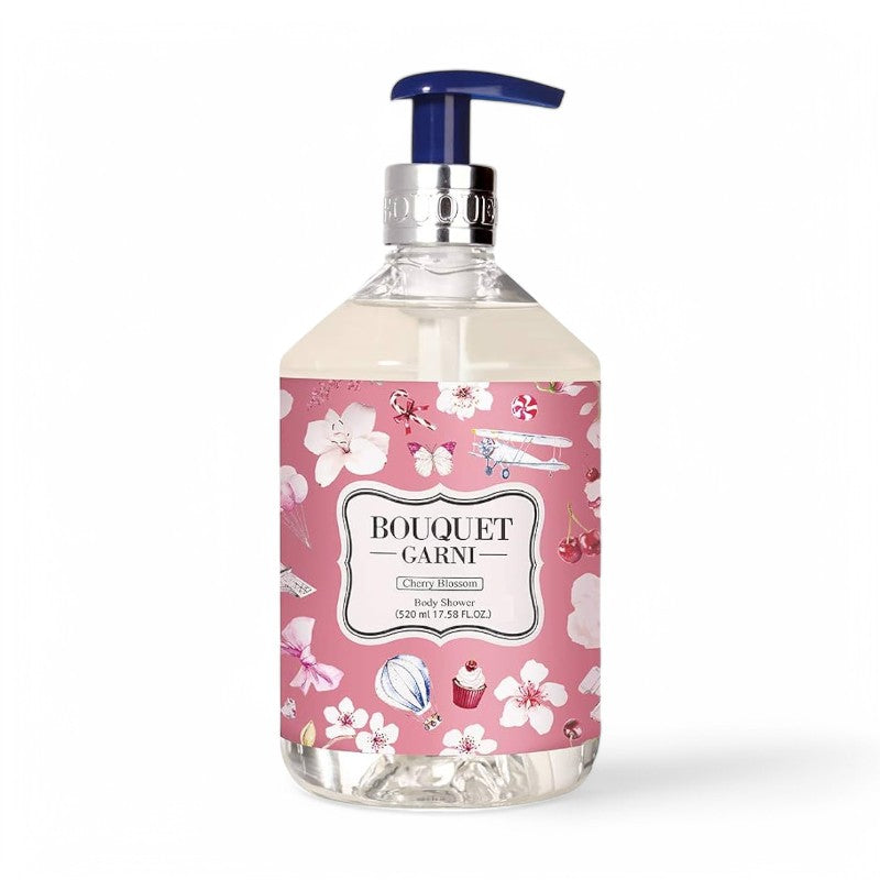 BOUQUET GARNI Body Shower - 8 Types 520ml - Cherry Blossom
