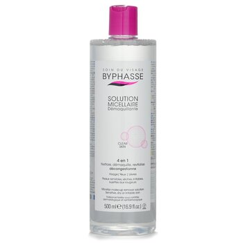 BYPHASSE Vegan Micellar Mu Remover Solution 703001 500ml