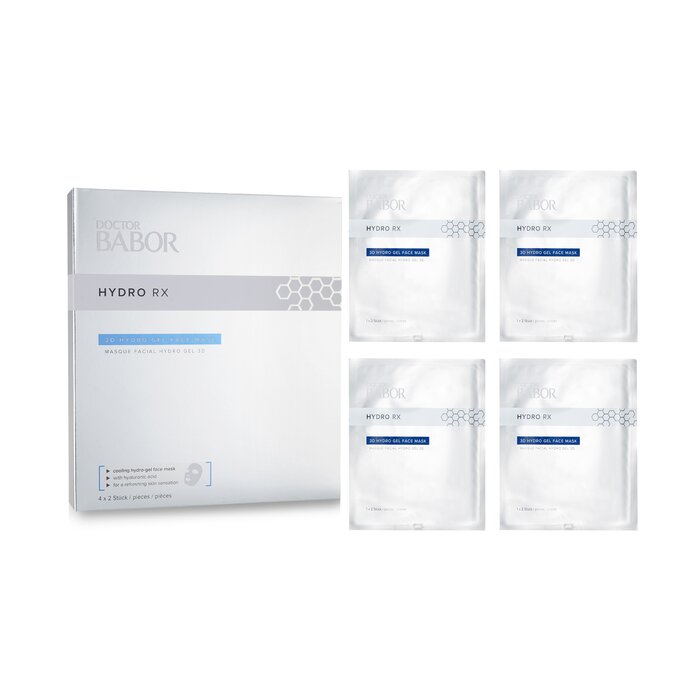 Babor Doctor Babor Hydro RX 3D Hydro Gel Face Mask 32378/468535 4pcs