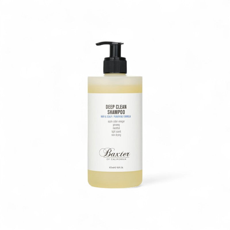 Baxter Of California Deep Clean Shampoo (Hair &amp; Scalp / Purifying Formula) 473ml/16oz