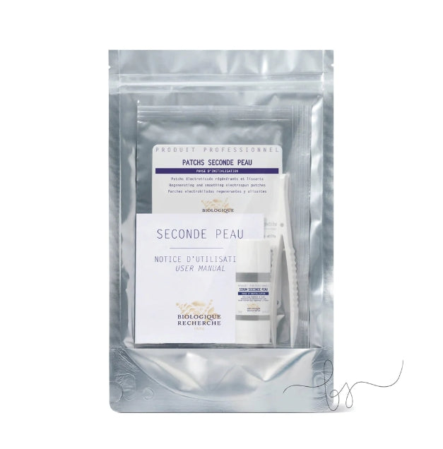 Biologique Recherche Seconde PEAU regenerating and smoothing electrospun mask 5pcs+15ml serum (new version)