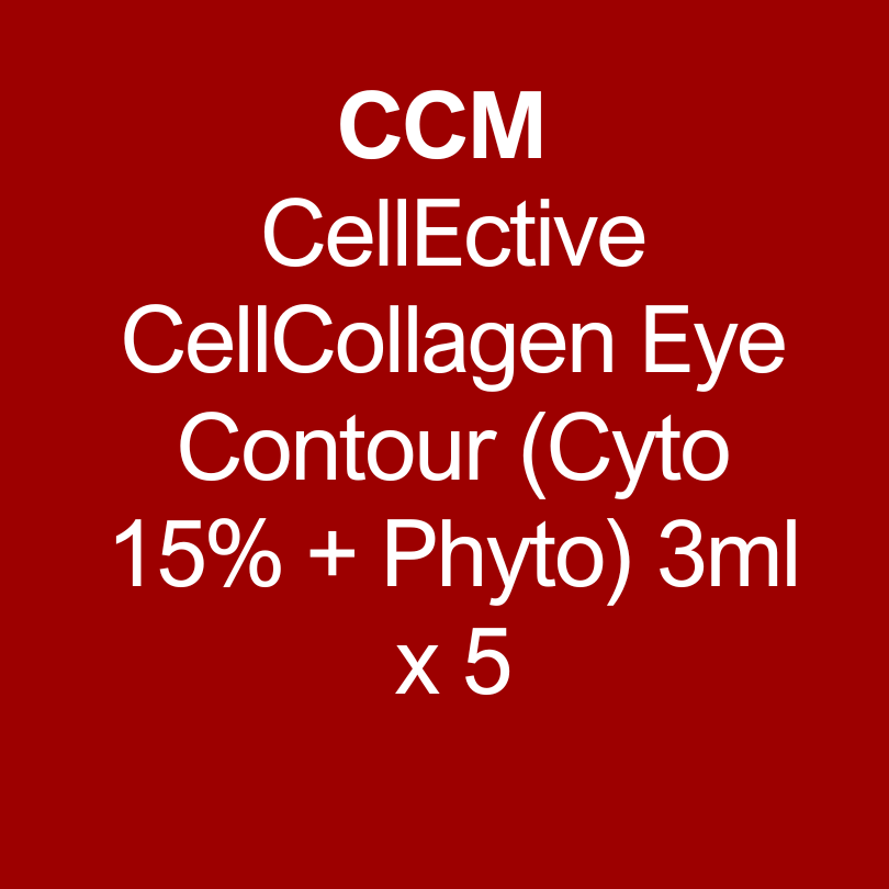 CCM CellEctive CellCollagen Eye Contour (Cyto 15% + Phyto) 3ml x 5