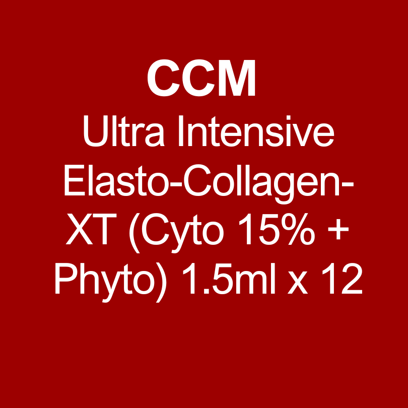 CCM Ultra Intensive Elasto-Collagen-XT (Cyto 15% + Phyto) 1.5ml x 12