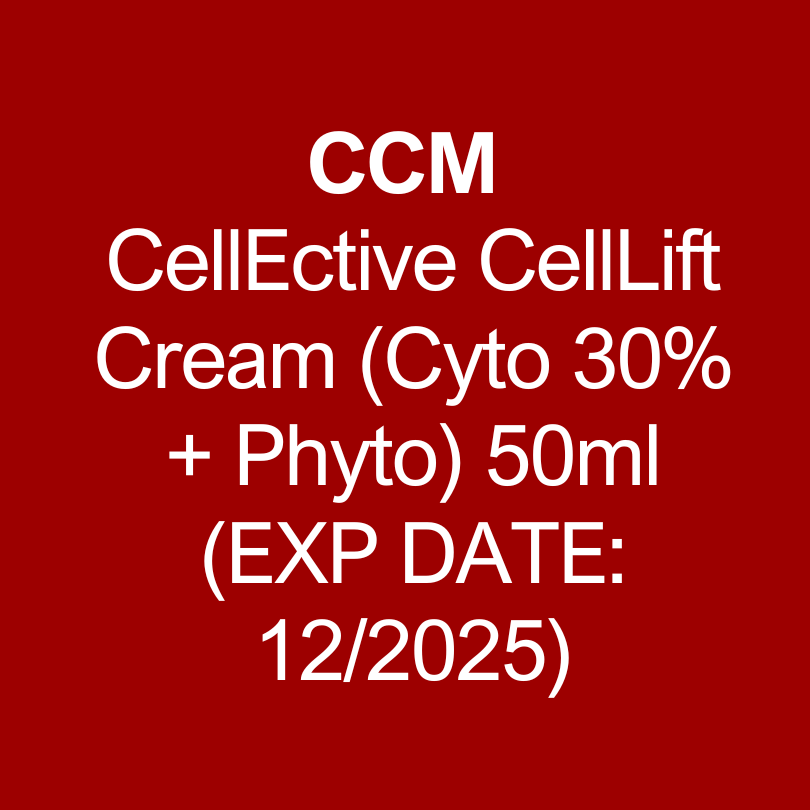 CCM CellEctive CellLift Cream (Cyto 30% + Phyto) 50ml (EXP DATE: 12/2025)