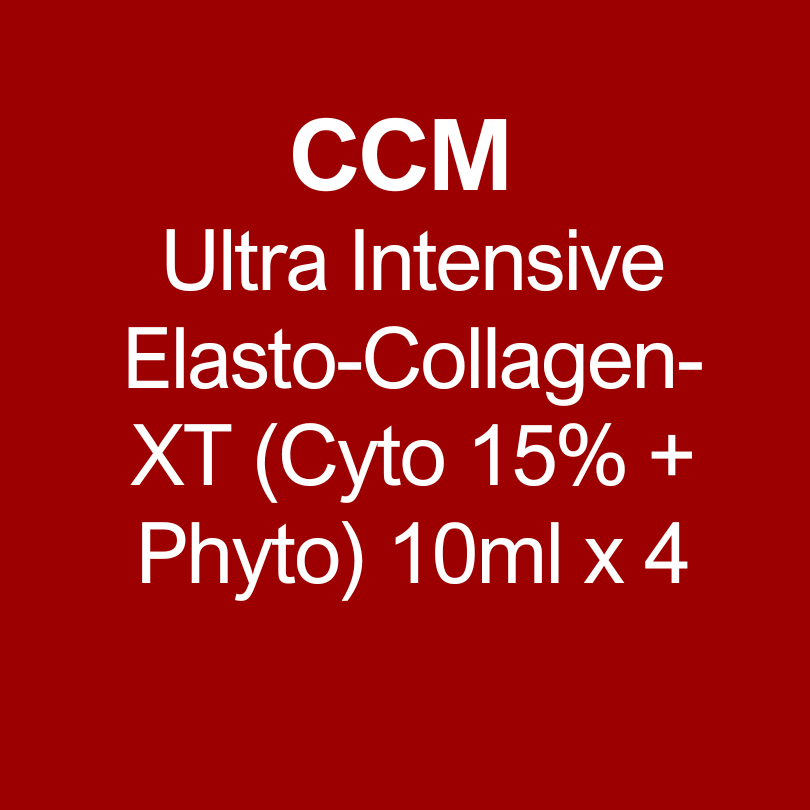 CCM Ultra Intensive Elasto-Collagen-XT (Cyto 15% + Phyto) 10ml x 4