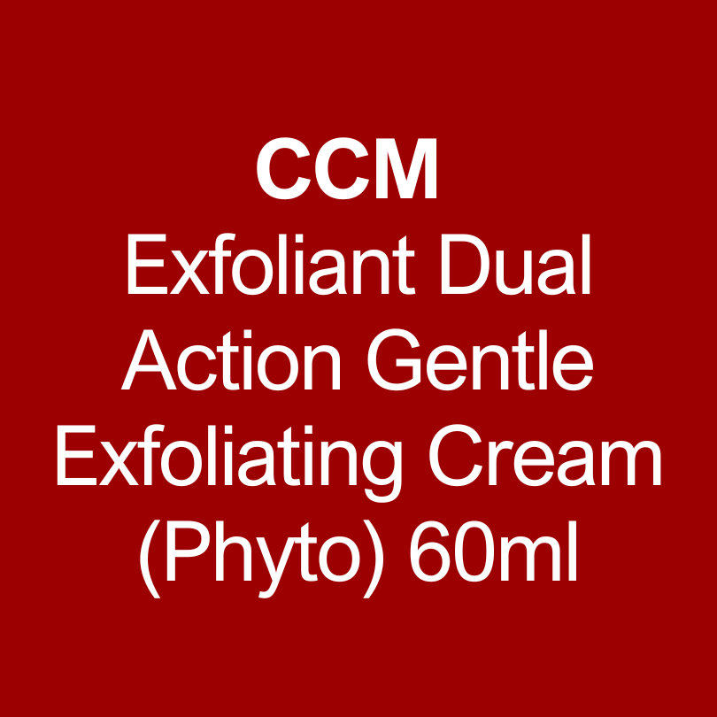 CCM Exfoliant Dual Action Gentle Exfoliating Cream (Phyto) 60ml