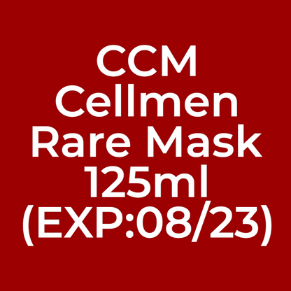 【Clearance】CCM Cellmen Rare Mask 125ml (EXP:08/23)