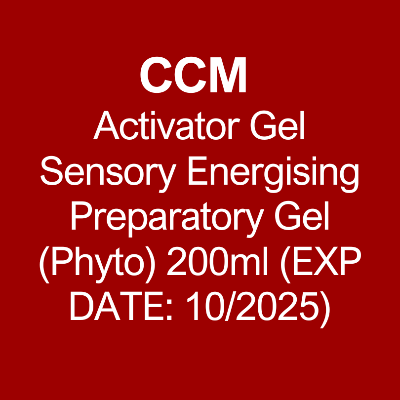 CCM Activator Gel Sensory Energising Preparatory Gel (Phyto) 200ml (EXP DATE: 10/2025)