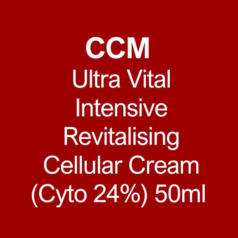 CCM Ultra Vital Intensive Revitalising Cellular Cream (Cyto 24%) 50ml