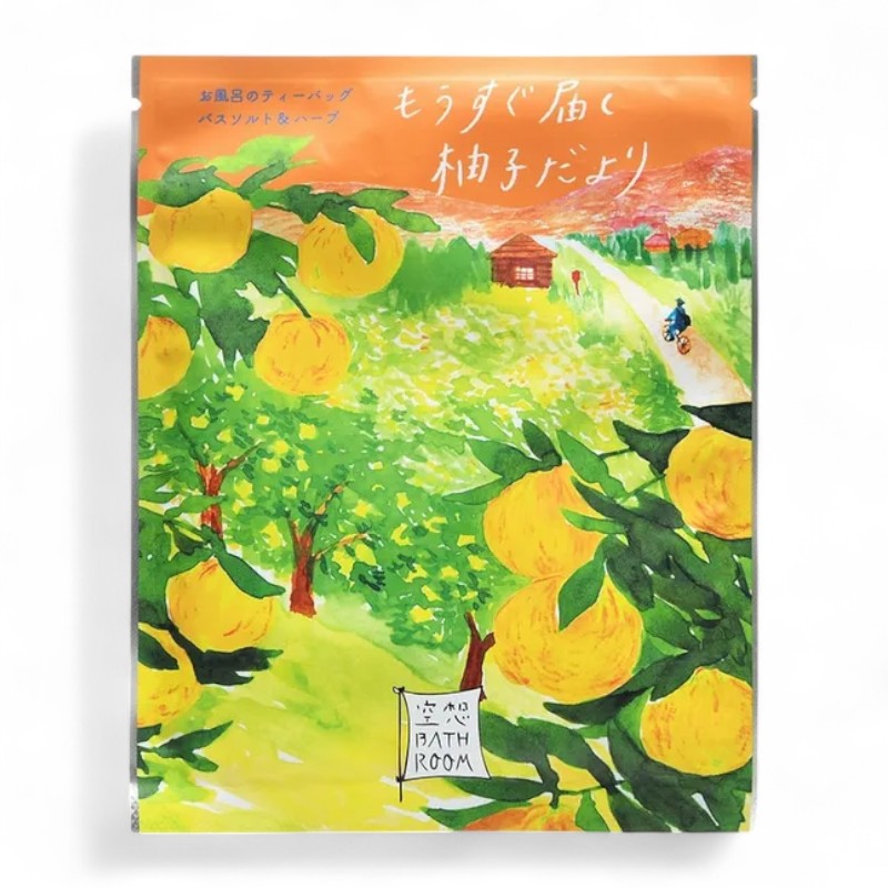 CHARLEY Imagination Bathroom Bath Salt &amp; Herbs A Little Bird Told Me, Yuzu Will Be Ripen Soon
