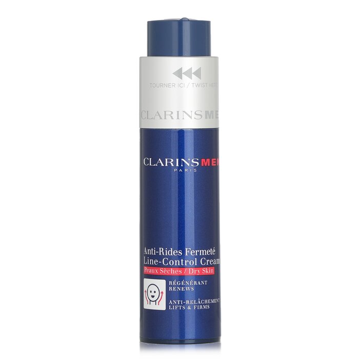 Clarins Men Line-Control Cream (Dry Skin)  50ml/1.7oz (Parallel Import)