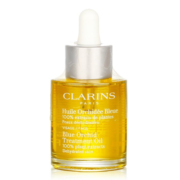 Clarins Face Treatment Oil - Blue Orchid (For Dehydrated Skin) (Packaging Random Pick)  30ml/1oz (Parallel Import)