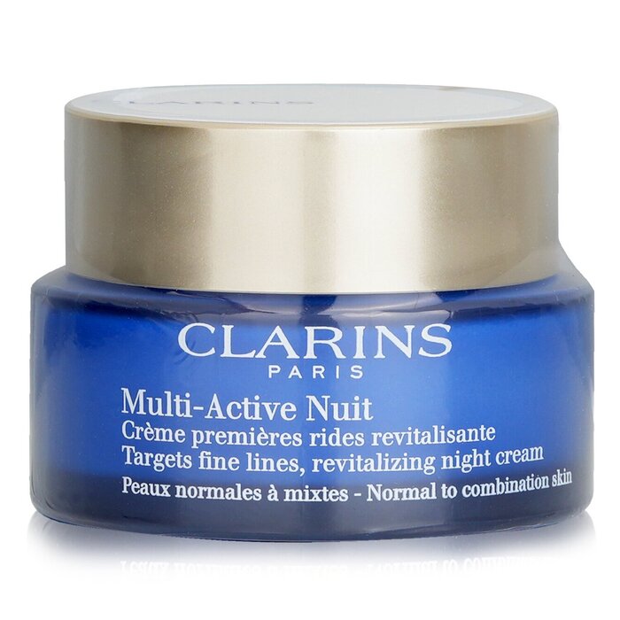 Clarins Multi-Active Night Targets Fine Lines Revitalizing Night Cream - For Normal To Combination Skin  50ml/1.6oz (Parallel Import)