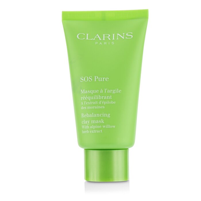 Clarins SOS Pure Rebalancing Clay Mask with Alpine Willow - Combination to Oily Skin  75ml/2.3oz (Parallel Import)