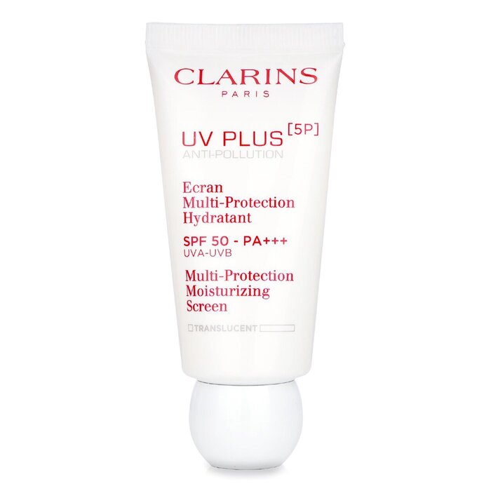 Clarins UV Plus [5P] Anti-Pollution Multi-Protection Moisturizing Screen SPF 50 - Translucent  30ml/1oz (Parallel Import)