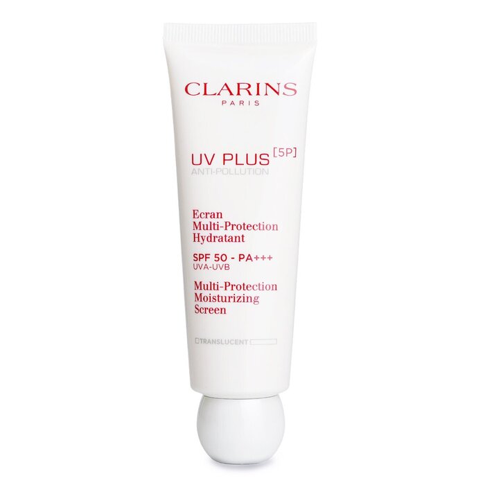 Clarins UV Plus [5P] Anti-Pollution Multi-Protection Moisturizing Screen SPF 50 - Translucent  50ml/1.6oz (Parallel Import)