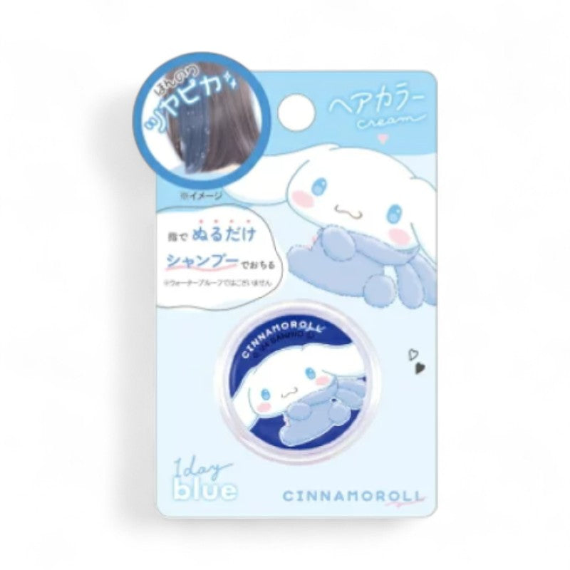 CRUX Sanrio Hair Color Cream Cinnamoroll Blue - 5g