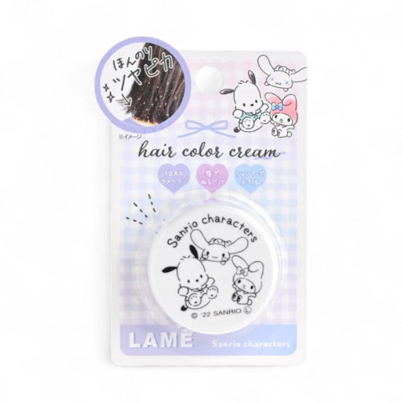 CRUX Sanrio Characters Hair Color Cream Lame Glitter 1 pc