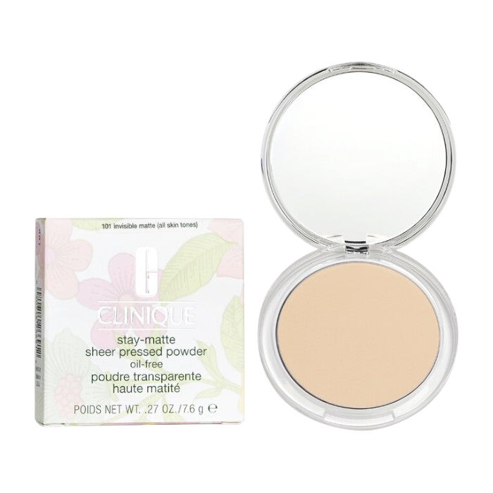 Clinique Stay Matte Powder Oil Free - No. 101 Invisible Matte 6HY1/6HX1/426691 7.6g/0.27oz