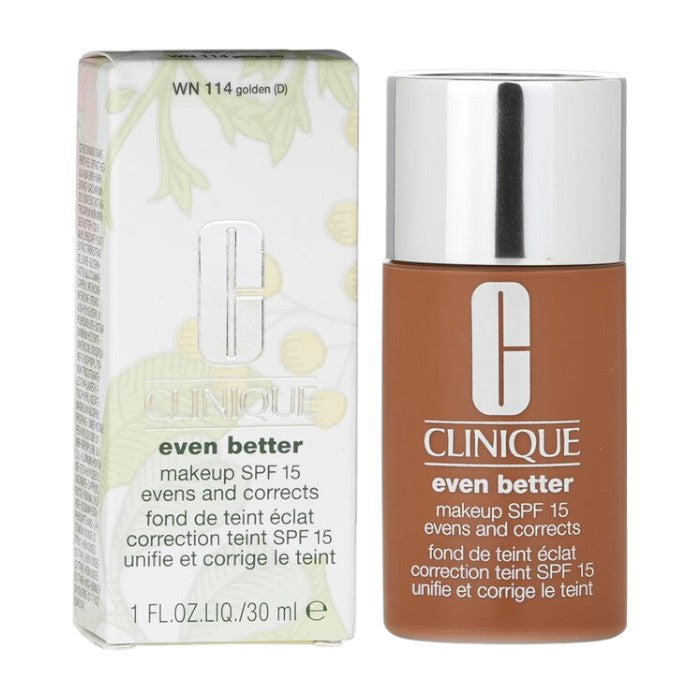 Clinique Even Better Makeup SPF15 (Dry Combination/Combination Oily)-No. 10/ WN114 Golden 30ml/1oz