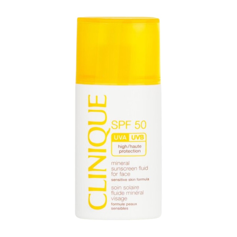 Clinique Mineral Sunscreen Fluid For Face SPF 50 - Sensitive Skin Formula ZJYR 30ml /1oz