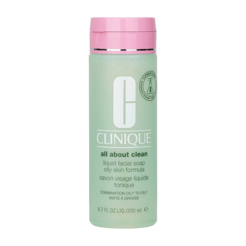 Clinique All About Clean Liquid Facial Soap Oily Skin Formula Combination Oily/Oily Skin 200ml/6.7oz