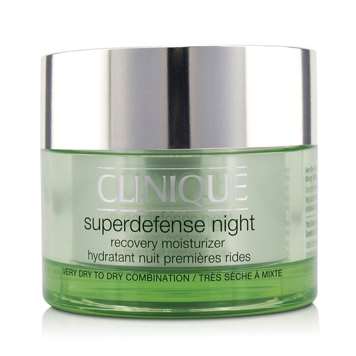 Clinique Superdefense Night Recovery Moisturizer - For Very Dry To Dry Combination ZHAM 50ml/1.7oz