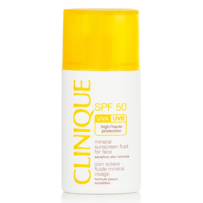 Clinique Mineral Sunscreen Fluid For Face SPF 50 - Sensitive Skin Formula ZJYR 30ml/1oz