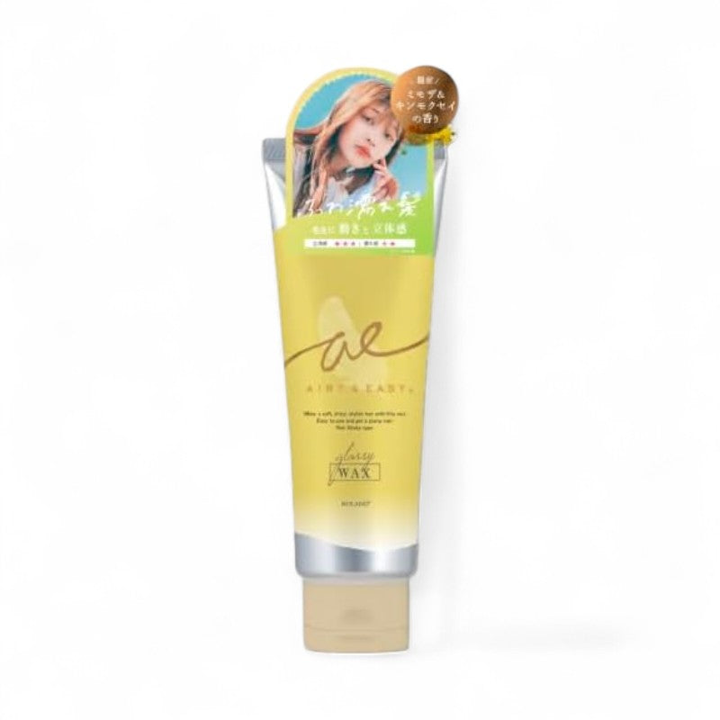 Cosmetex Roland Airy &amp; Easy Glossy Hair Wax Mimosa &amp; Sweet Osmanthus Edition 100g